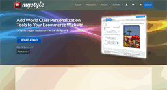 Desktop Screenshot of mystyleplatform.com